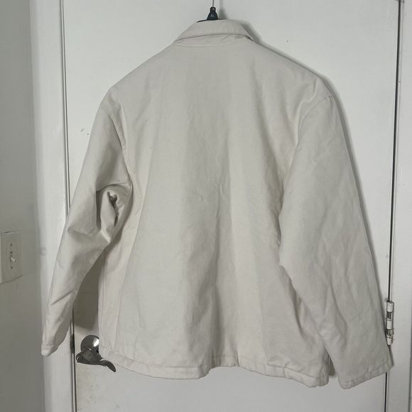 Nike Sportswear Mens Sz XL Denim Quilted Insulated Full Zip Work Jacket - Picture 13 of 16